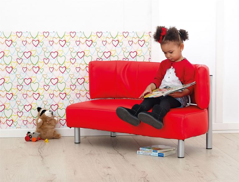 rote Kindercouch