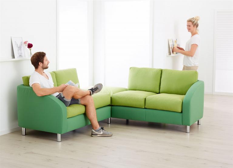 grüne Couch